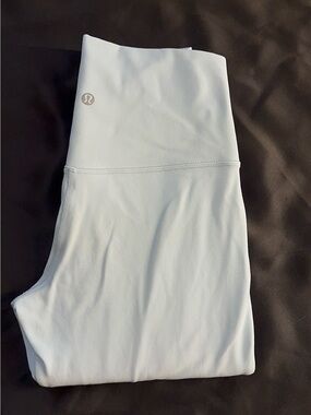 Lululemon Align High-Rise Leggings Size 6 Light Powder Blue Nulu Yoga Pants